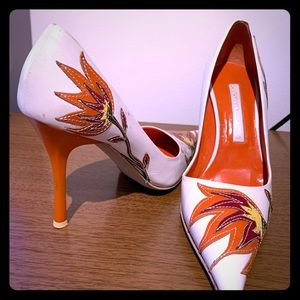 Close toe high heels